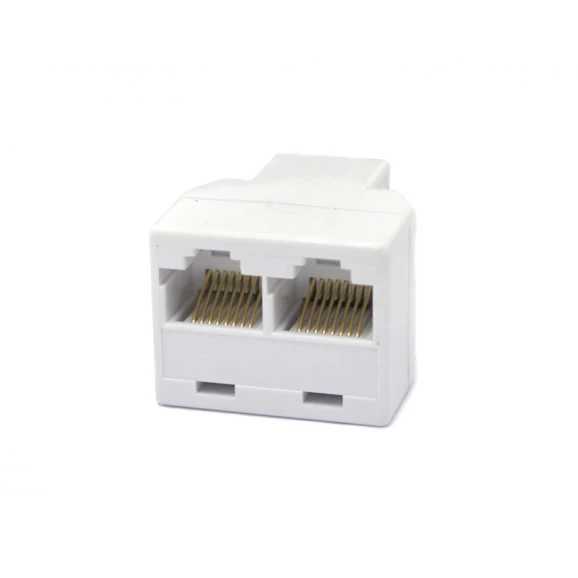 Adaptador RJ45 08 Vias - 8P8C/2X8P8C - JL52011C - Jiali