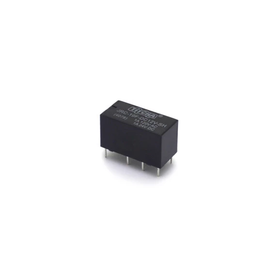 Relé 12V 1A com 8 Terminais JRC-19F-DC12V-SH