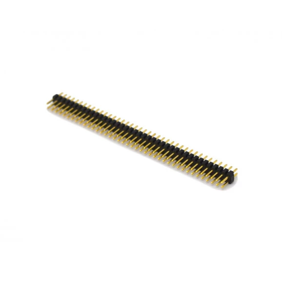 Barra de Pinos Dupla Passo 2mm 2x40 Macho - JS-1126WS-40