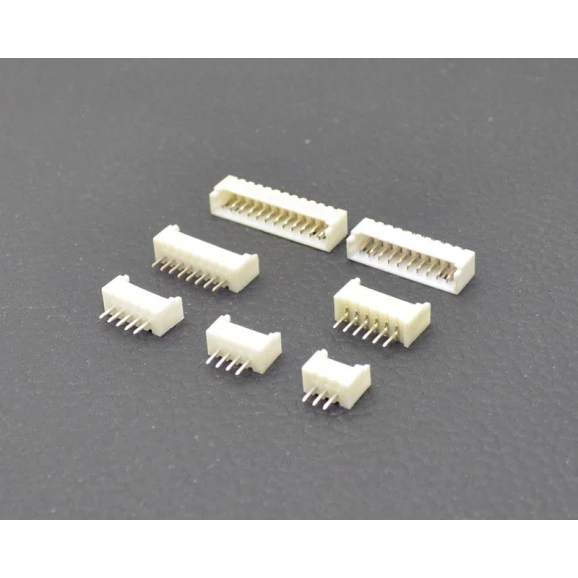 Conector Macho JS-1147 Passo de 1.25mm - 2 a 12 Vias