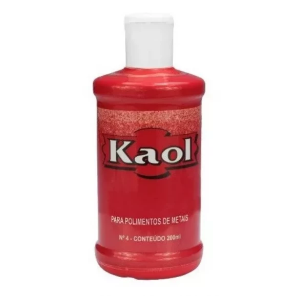 Kaol para polimento de metais 200ml - Kaol