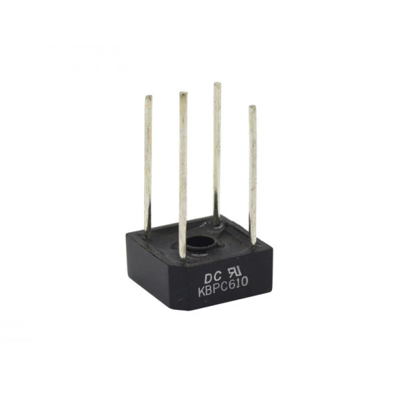 Ponte Retificadora KBPC610 6A/1000V- DC