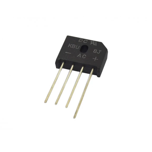 Ponte Retificadora KBU8J 8A/600V - DC