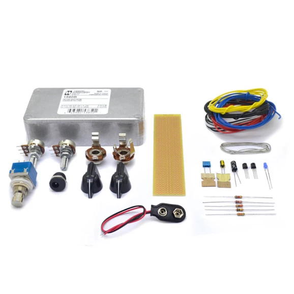 Kit de Componentes para Pedal Fuzz NPN - Silício - by Tom Tone