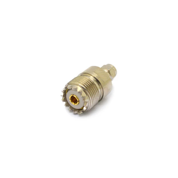 Adaptador de Conversão Fêmea UHF Reto e Macho SMA - KLC-54 - Gav 119 - KLC
