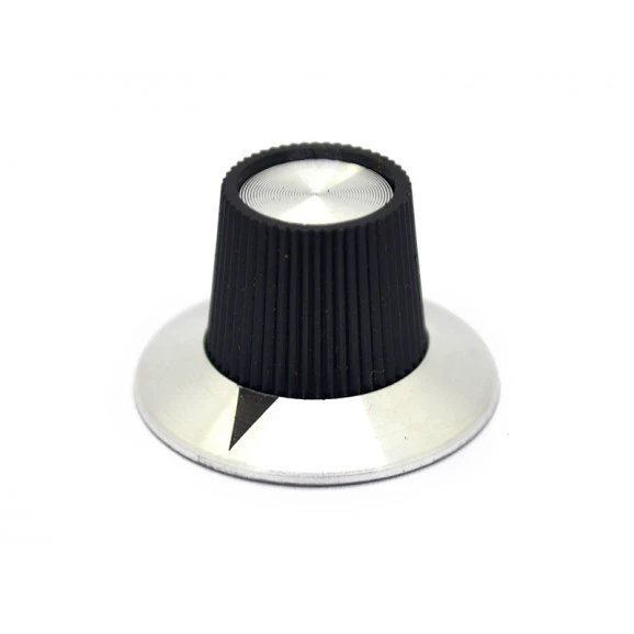 Knob Seta Preto - KN-135B