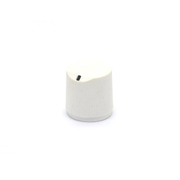 Knob Rotativo com Parafuso - Branco - KP-03P - Scott