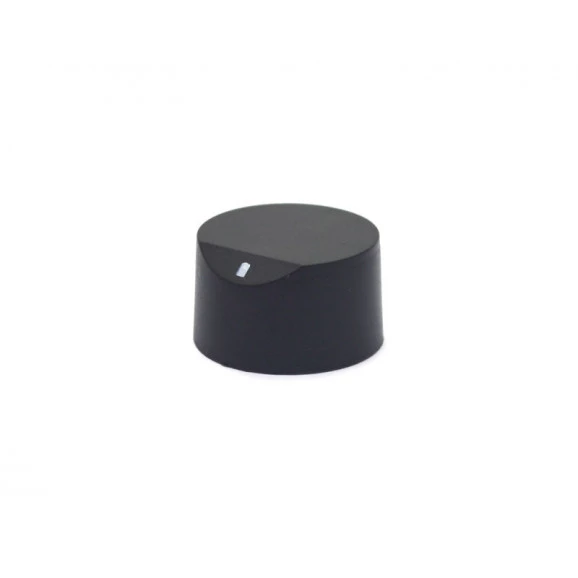 Knob Rotativo com Parafuso - Preto - KP-25P - Scott