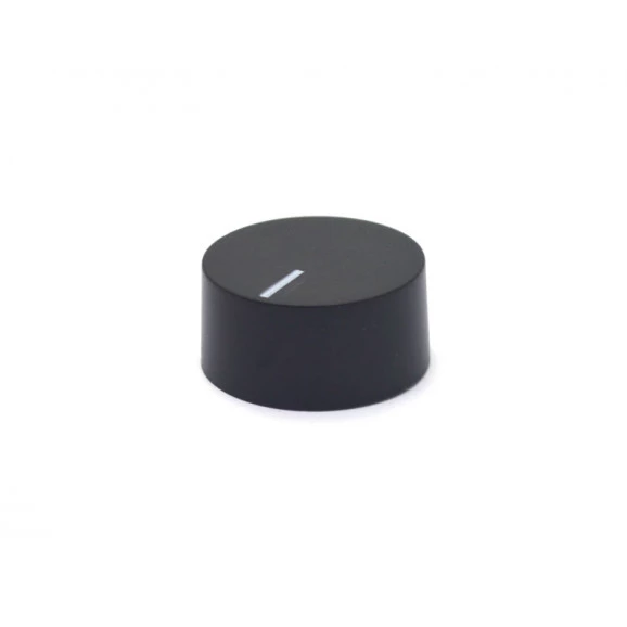 Knob Rotativo com Parafuso - Preto - KP-35P