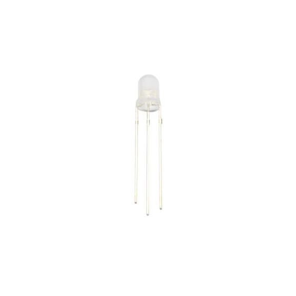 Led 5mm Bicolor (Verde - Vermelho) Fosco 3 Terminais - L-591EGW - Paralight