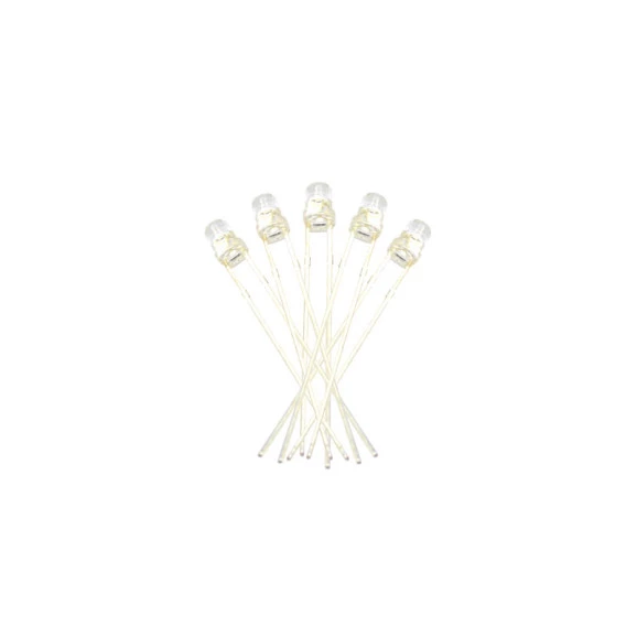 Led 3mm Transparente Alto Brilho L-314UC - Diversas Cores - Paralight