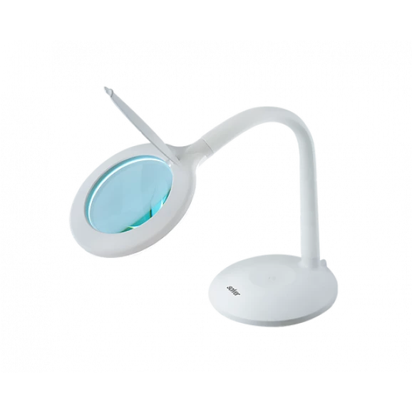 Lupa de Mesa LED 5D Touch BIVOLT HL-210 - Solver