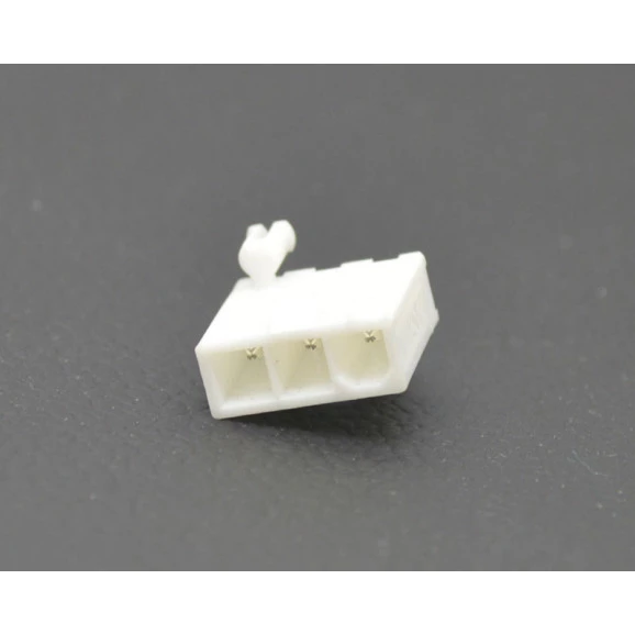 Conector de Força Simples 3 Vias 180º Passo 4,20mm Branco - LW4201PA300T (Selado)