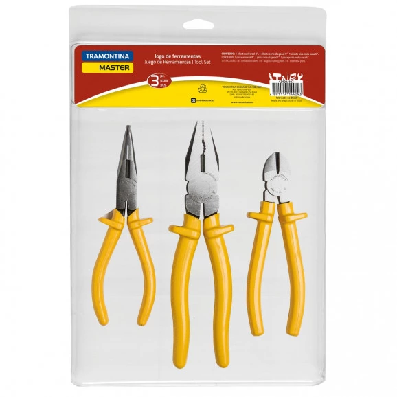 Kit de Ferramentas 3 Peças 43409/107 - Tramontina