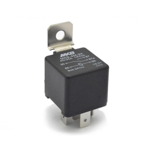 Relé Auxiliar Automotivo 24VC 40/30A - MKB-4M