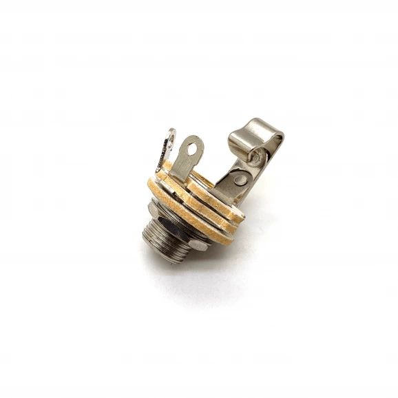 Jack J10 Mono Importado 1/4" com rosca curta circuito fechado 12A