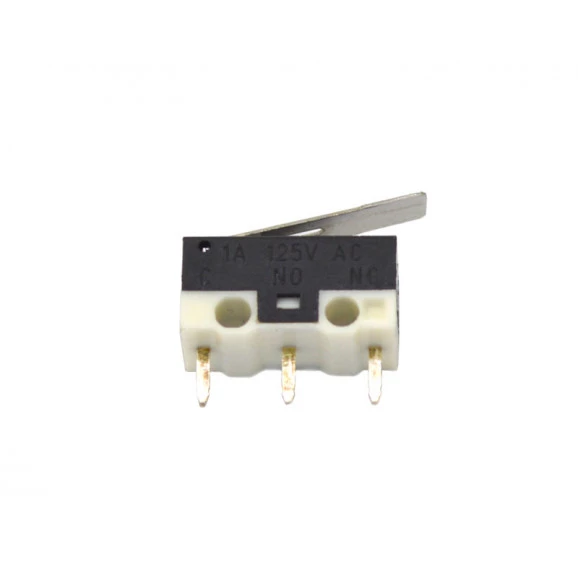 Chave Micro Switch 1A/125Vac com Haste de 12mm MSW-22 - Jietong