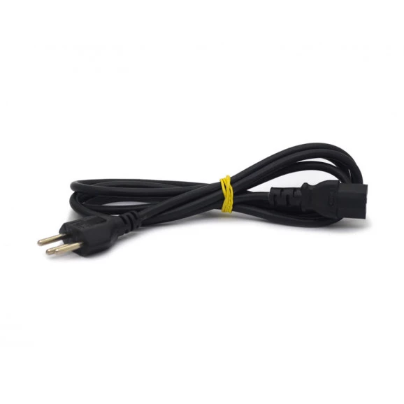 Cabo de Força Trifásico Macho/Fêmea 180° N14 3x0.75mm de 2 Metros - Mult Cabo