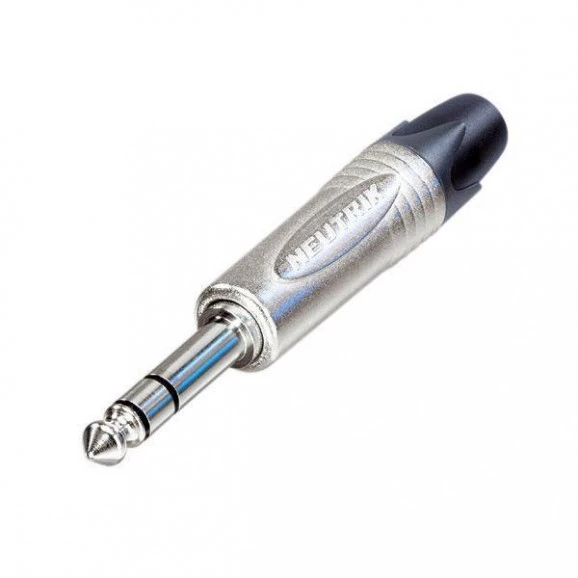 Conector P10 estéreo macho de cabo/linha (TRS) - NP3X - Neutrik