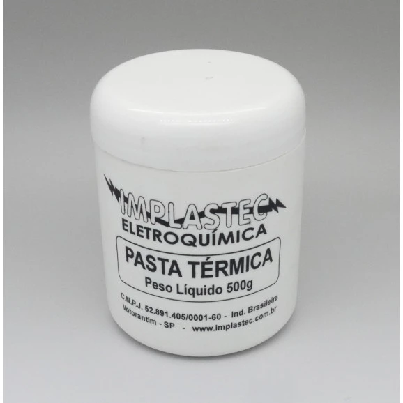 Pasta térmica silicone 500g - Implastec