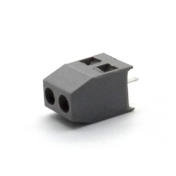 Borne de uso geral com 2 vias CBM002 passo de 5.08mm