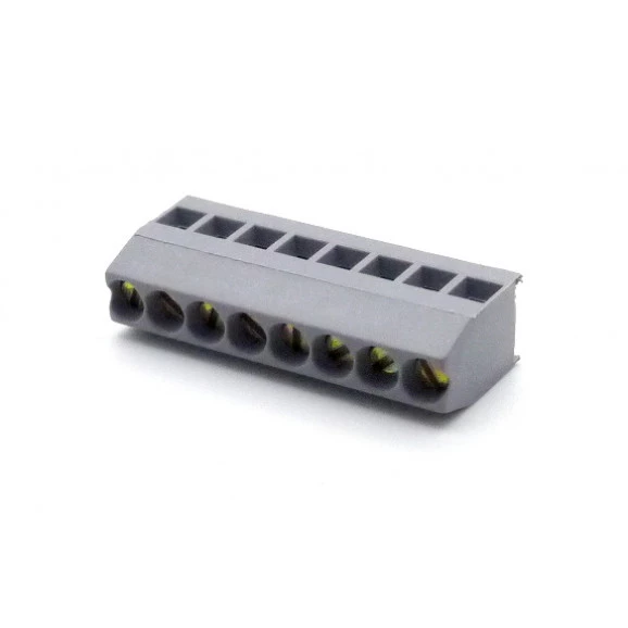 Borne de uso geral com 8 vias CBM008 passo de 5.08mm