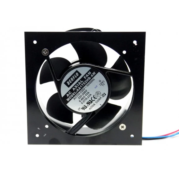 Microventilador Cooler AA1752HB-AW Bivolt 110/220VDC 2.800RPM 37.60 Watts (172x150x51mm) Rolamento - BERFLO