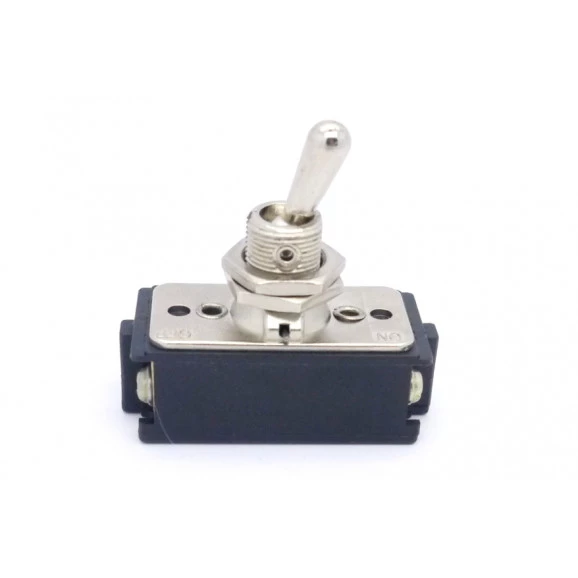 Interruptor de Alavanca Metálica Bipolar 10A CS-301C LIGA/DESLIGA JL25022 - Margirius