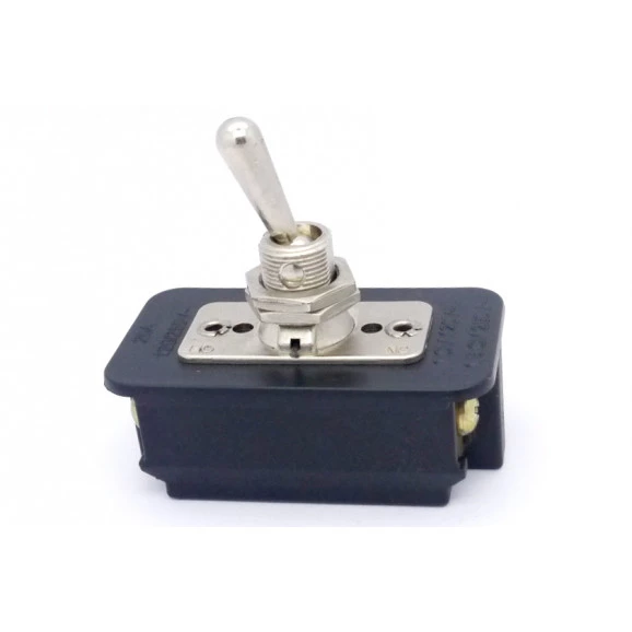 Interruptor de Alavanca Metálica Bipolar 20A CS-301A Liga/Desliga - Margirius