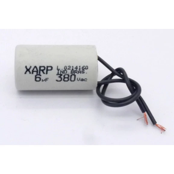 Capacitor de Partida 6uf/380VAC 50/60Hz +-5%