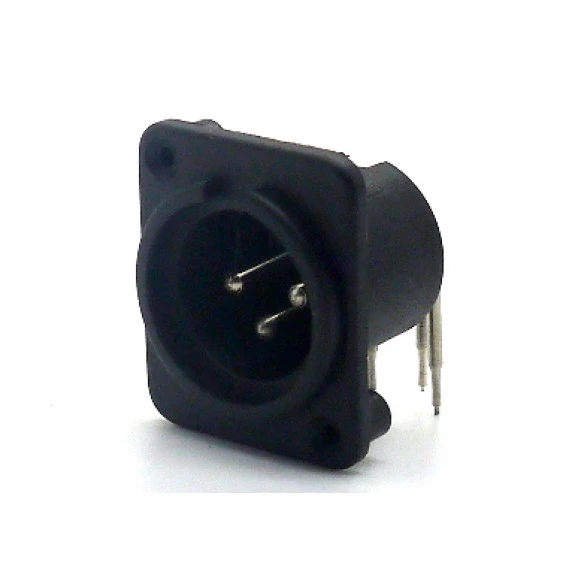 Conector XLR Macho PCI para painel 907999006 - STcom
