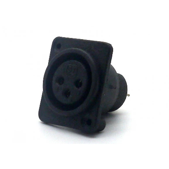 Conector XLR Fêmea PCI para painel 907999007 - STcom