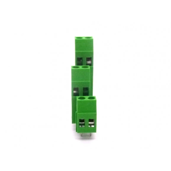Conector Verde Multipolar AKZ770-02 Macho de 2 vias - Passo 5.08mm - Phoenix Mecano