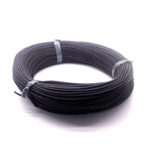 Cabo Micro Espiralado Emborrachado 1x0.14mm - Mult Cabo - Rolo Com 100 Metros