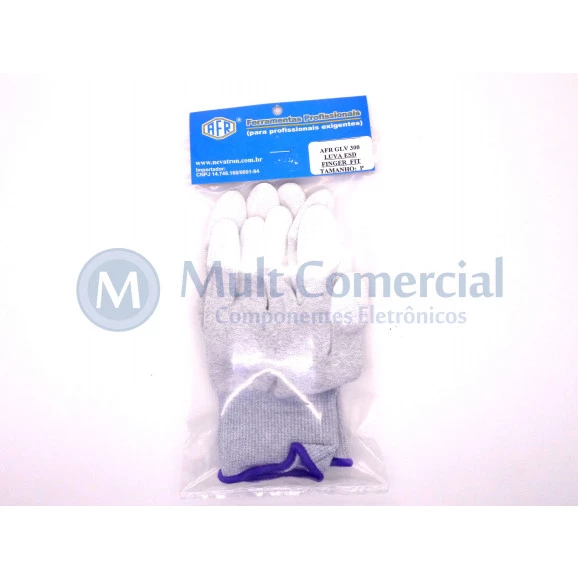 Luva ESD Finger Fit GLV Tamanho P  - AFR