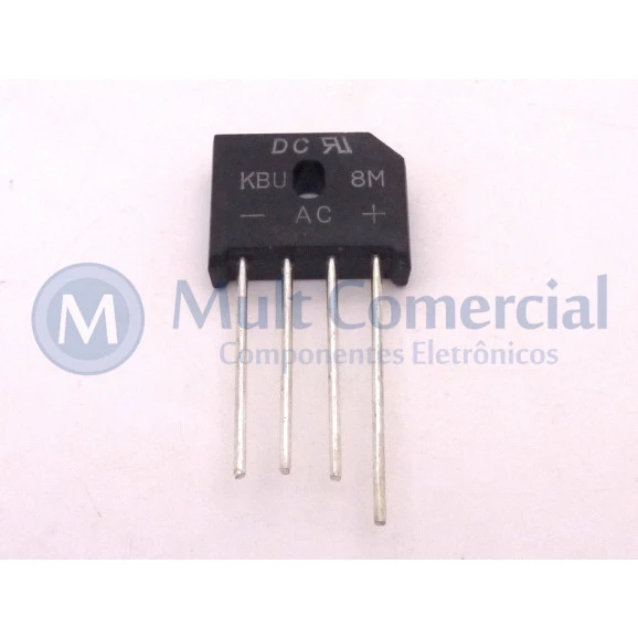 Ponte Retificadora KBU8K 800V 8A - DC