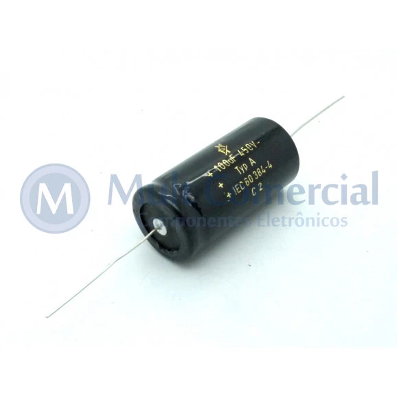 Capacitor Axial F&T 100UF/450V