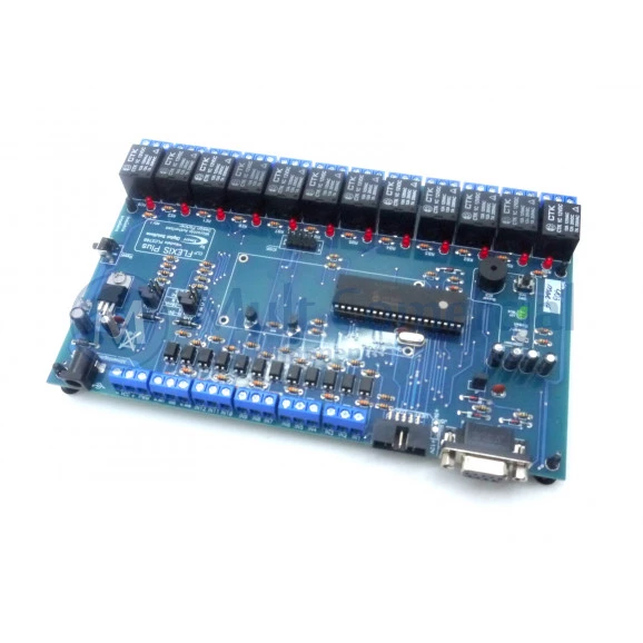 FLEXiS Plus: CLP PIC Avançado de Alta Capacidade programável em Ladder, C, Assembly