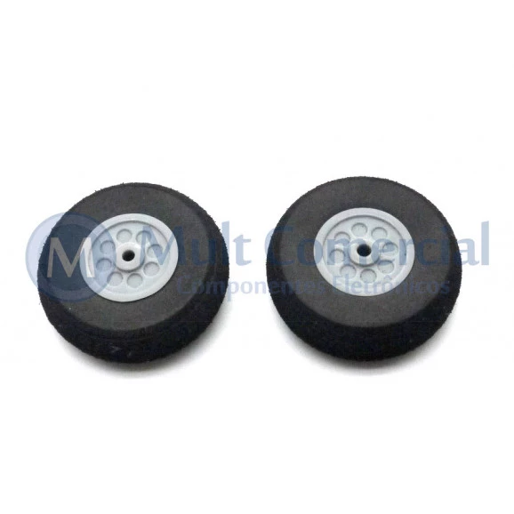 Pneu de Espuma para Aeromodelo Embalagem Com 2 Peças - 30 0978