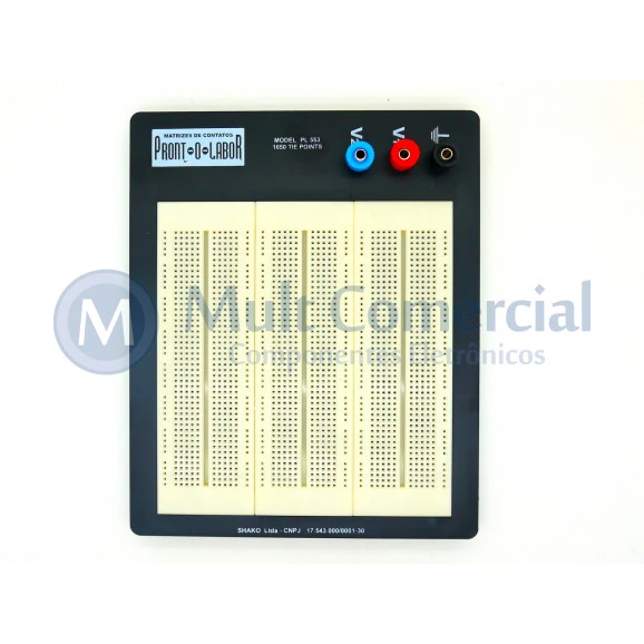 Protoboard 1650 pontos PL553 - Shako