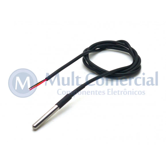 Sonda de Temperatura Digital a Prova de Água DS18B20 - BC