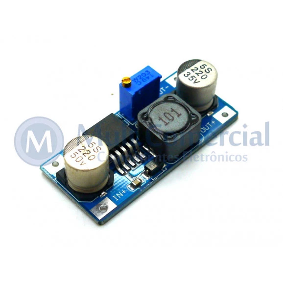 Regulador de Tensão LM2596 Conversor DC-DC Step Down - GC-101