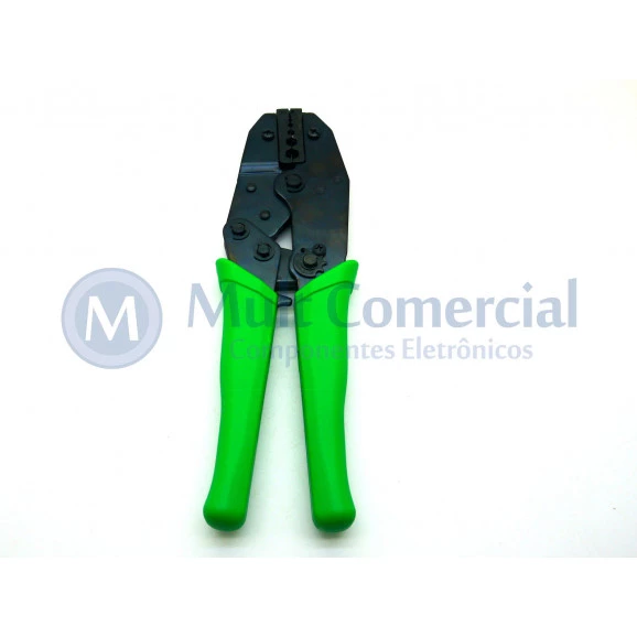 Alicate com Catraca para Terminal Coaxial RG 58/59/62/174 e Fibra ótica - HT-336G
