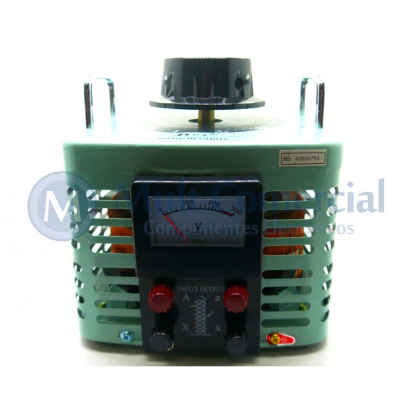 Variador de Voltagem Monofásico (Variac) TDGC2-1KVA  4A 