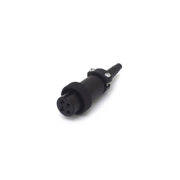Conector Fêmea para Cabo 4 Posições ( 2 Contatos ) - PA/P2-2,4P - Melro