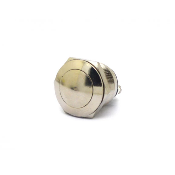 Chave Push-Button 2A/250Vac Normalmente Aberta Desliga/(Liga) - PBS-28B - Jietong