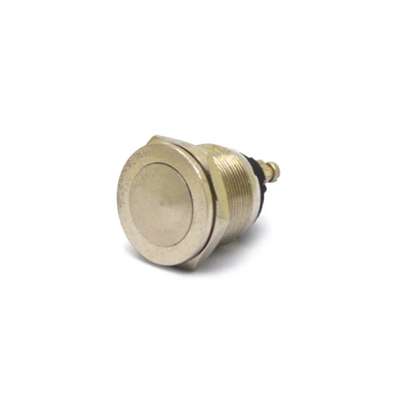 Chave Push-Button 2A/250Vac Normalmente Fechada Liga/(Desliga) - PBS-28C-2 - Jietong