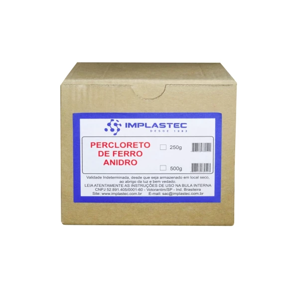 Percloreto de Ferro em Pó 500g - Implastec