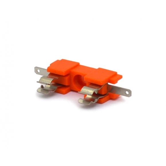 Porta Fusível Laranja Solda Fio PF-11750 - Fusi-Bras