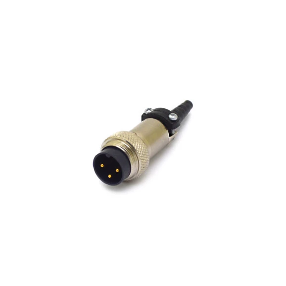 Conector Macho para Cabo 3 Vias - PLD/P3 - Melro